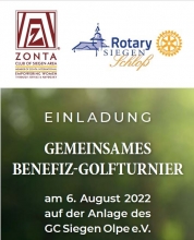Zonta Club Siegen Area Benefiz-Golfturnier 2022